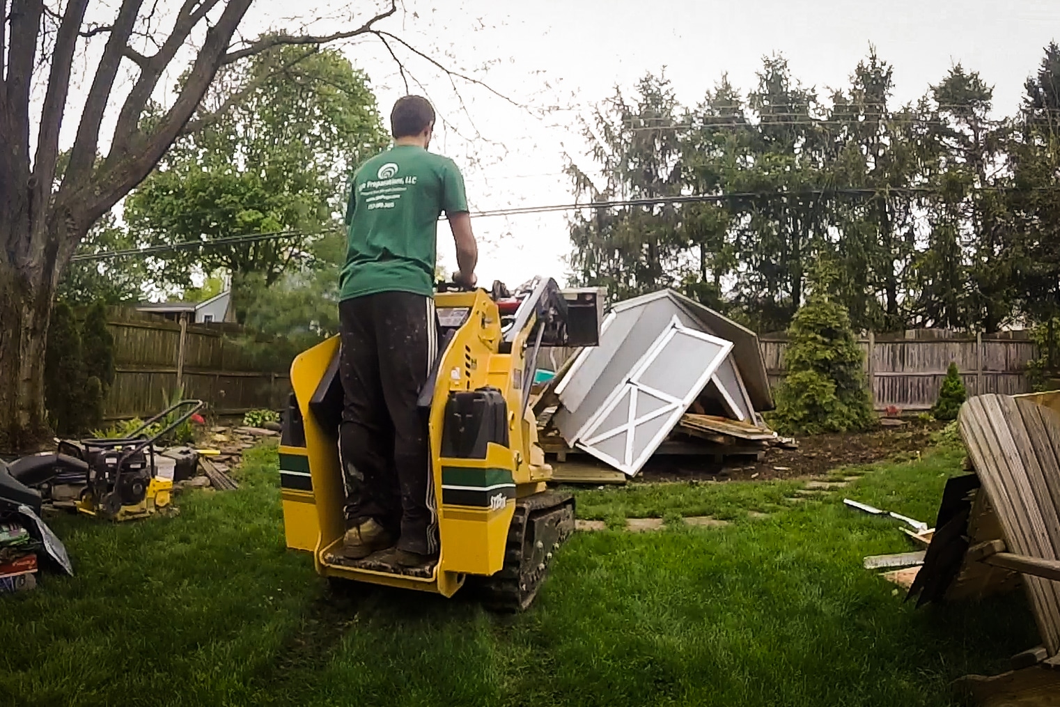 Shed demolition available in Connecticut