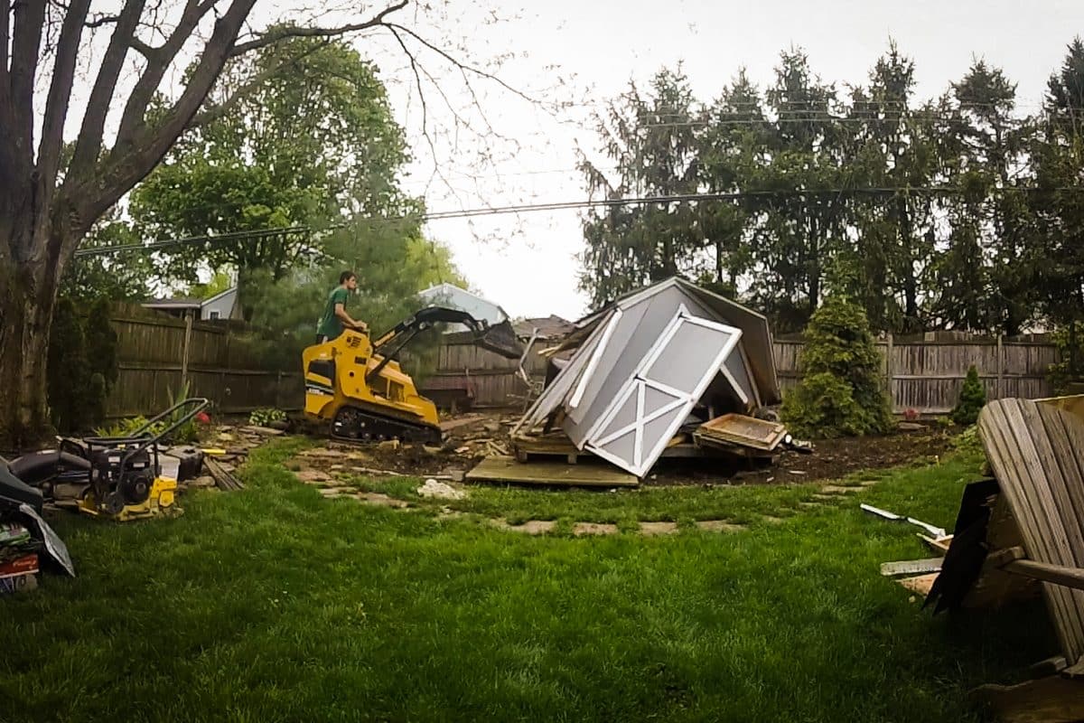 Shed demolition available in New York