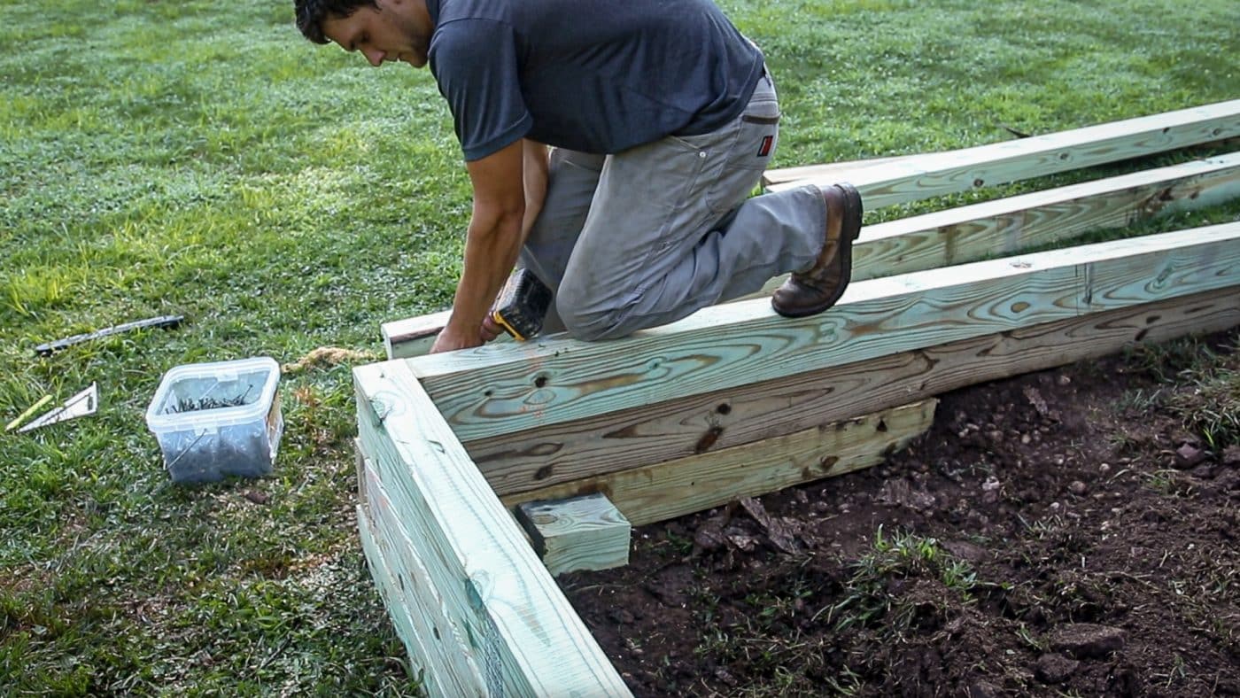 Installing a shed foundation in New York