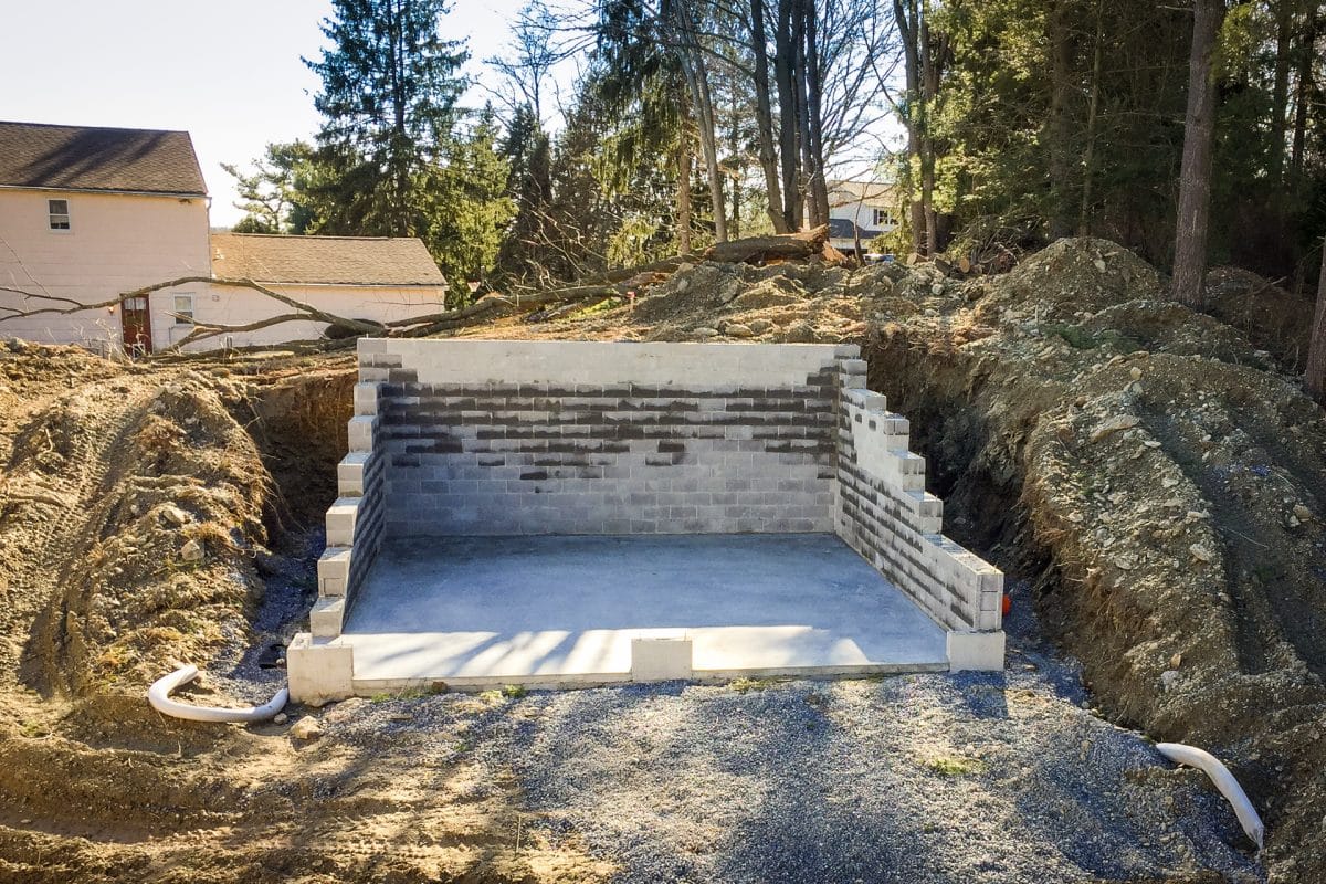 Concrete foundation installation available in West Virginia