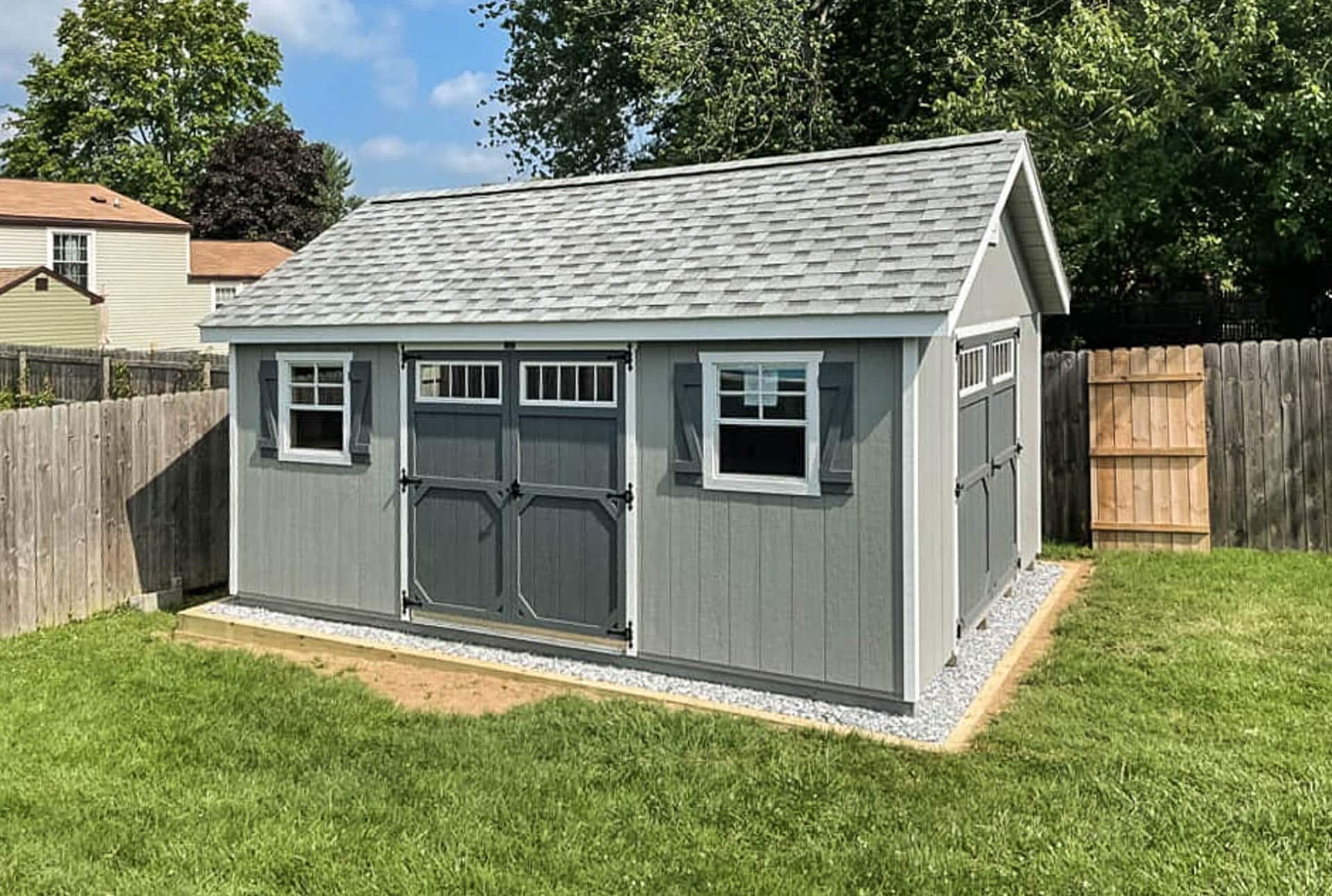 How To Secure Your Shed Into Gravel - Site Prep