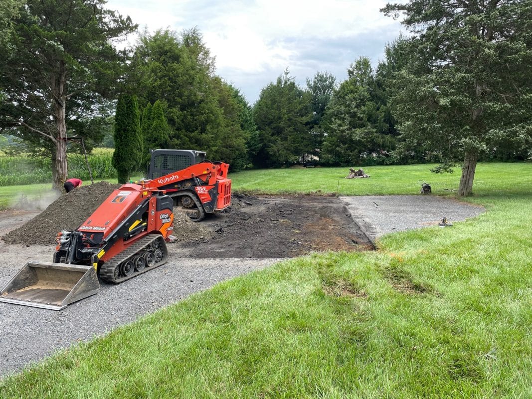 Pole barn foundation