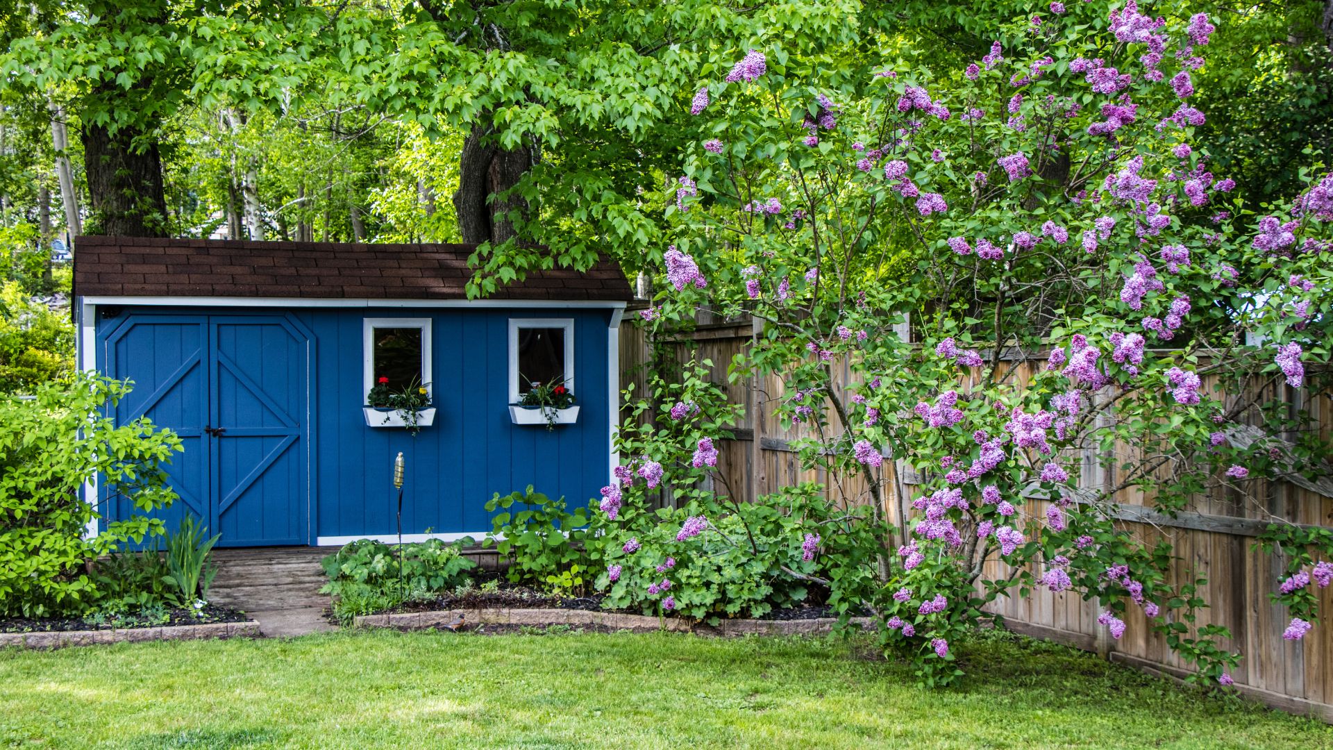 If you choose a good shed foundation (either gravel or concrete), you will have a good shed